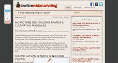 Desktop Screenshot of law-firm-web-marketing.com