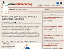 Tablet Screenshot of law-firm-web-marketing.com